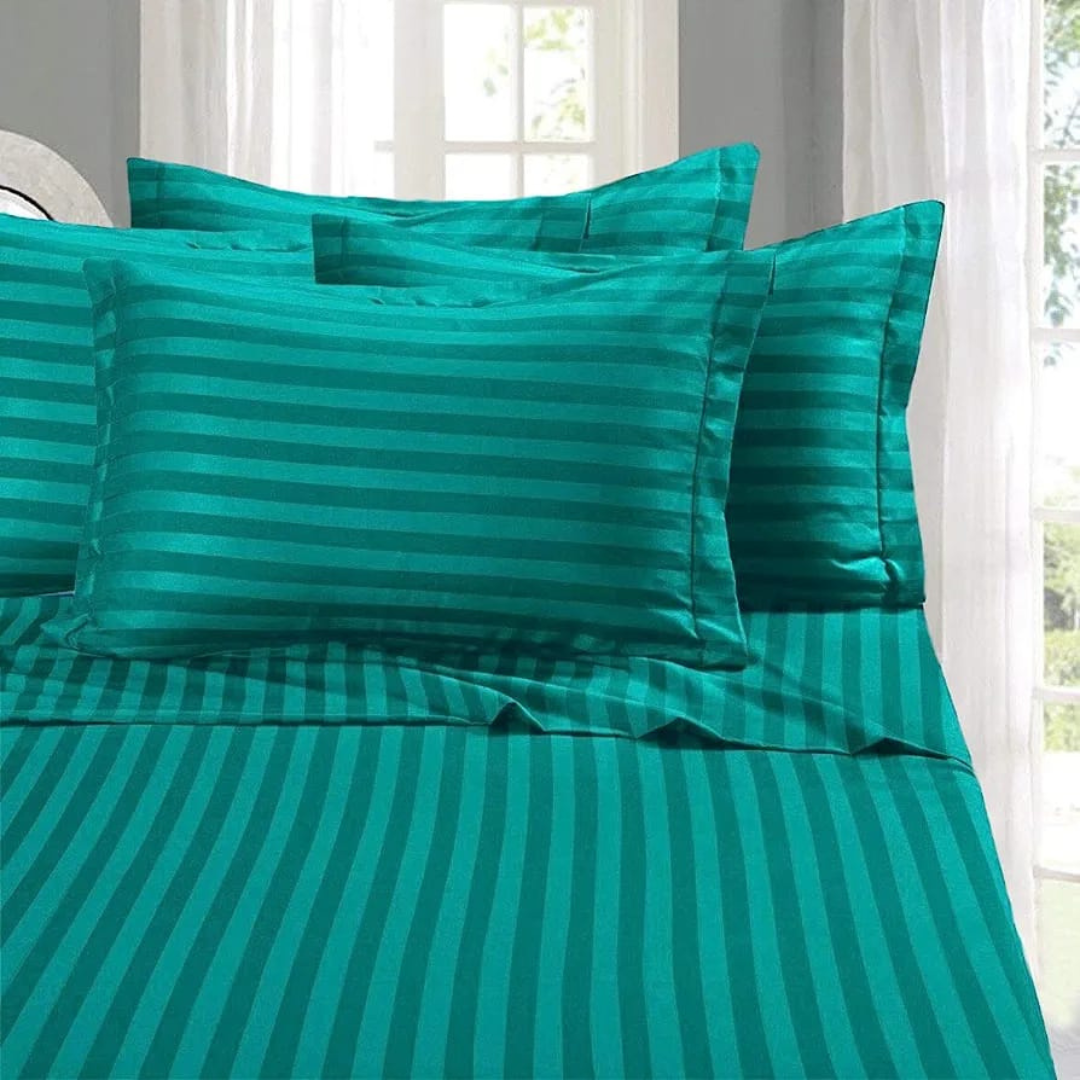 Cotton Satin Duvet Cover Set 06